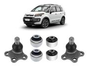 4 Bucha Maior Menor + Pivô Dianteiro Aircross 2014 2015 2016