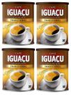 4 Café Solúvel IGUAÇU Cremoso TRADICIONAL Em Pó 200g Lata