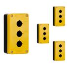4 Caixa Para Botoeira Steck 3 Furos SQ3K 3X22,5mm IP65