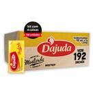 4 Caixas De Sachês Mostarda DAjuda Amarela 7G Para Lanches Frango Salsichão Grelhados 192 Un