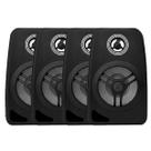 4 Caixas de Som LeSon 4 Polegadas 70w 8 Ohms Preta Bluetooh Para Lojas Escritório Área Gourmet Restaurantes Ambientes 4 Caixas de Som LeSon 4 Polegadas 70w 8 Ohms Preta Bluetooh Para Lojas Escritório Área Gourmet Restaurantes Ambientes