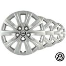 4 Calota VW Fox / Polo 12/13 Aro 14 - PRATA (CL10176PN)