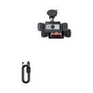 4 Canais 360 graus Câmera DVR Para Carro Full HD 1080P Com Wifi, WDR, Visão Noturna E Gravador De 4 Canais 360 graus Câmera DVR Para Carro Full HD 1080P Com Wifi, WDR, Visão Noturna E Gravador De