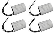 4 Capacitor de Partida 25uf 250vac Motor Portão Eletrônico Ppa Rossi Rcg Garen