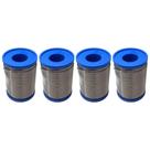 4 Carreteis Estanho Para Solda 1mm 60x40 Cobix