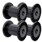 4 Carretel Bobina Plástica N5 18cm Enrolar Fios E Fitas 4 Carretel Bobina Plástica N5 18cm Enrolar Fios E Fitas