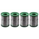 4 Carretel Estanho P/ Solda 40x60 Com Fluxo 1mm 250g Cobix