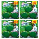 4 Cartelas x 3 BLOCOS Tablete Sanitário 45g para CAIXA ACOPLADA TRIPLO Novo Frescor Kit 12 Unidades
