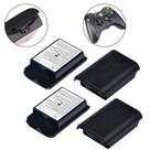 4 Compartimento Traseiro Caixa Pilhas Compativel Xbox 360