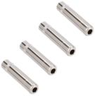 4 Conector Jack P10 STEREO metal Neutrik Rean NYS2203P 6MM