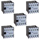 4 Contatores Mini Weg 1NA 7A 220V Cw07 Tripolar 60Hz