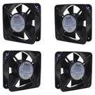 4 Coolers Para Painel 220vca Rolamento Esfera Metaltex