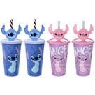 4 Copos com Orelhas Stitch e Angel 500ml Festa Infantil Lembrancinha Presente 4 Copos com Orelhas Stitch e Angel 500ml Festa Infantil Lembrancinha Presente