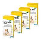 4 Credeli Antipulga Carrapato 56,25mg 1,3- 2,5kg 03 Cpr