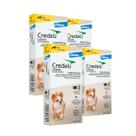 4 Credeli Antipulga Carrapato 56,25mg 1,3- 2,5kg 03 Cpr
