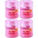 4 Creme Hidratante Pé Mãos Rachadura Sebo De Carneiro 200g 4 Creme Hidratante Pé Mãos Rachadura Sebo De Carneiro 200g