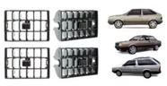 4 Difusor Ar Painel Gol Parati Saveiro G1 1987 A 1994 Kit