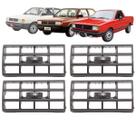 4 Difusor Saída De Ar Painel Gol Saveiro Voyage Parati 1981 82 83 84 85 86 1987 Marrom