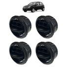 4 Difusor Saida De Ar Prisma Celta 07 08 09 10 11 12 Preto
