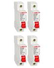 4 Disjuntor Unipolar Ourolux Curva C 16a 4 Disjuntor Unipolar Ourolux Curva C 16a
