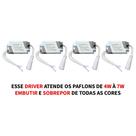 4 Driver Led Reator Fonte Para Plafon 4w A 6w (7w) Bivolt