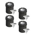 4 Embutido Gravity + Lâmpada AR111 LED 12W 4000K 765lm