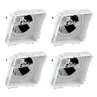 4 Embutido No Frame Ar111 Quadrado Recuado Save Energy 4 Embutido No Frame Ar111 Quadrado Recuado Save Energy