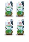 4 Erva Mate Chimarrão SCHNEIDER NATIVA GOLD vácuo 1kg