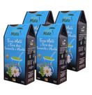 4 Erva Mate Novo Mate ERVA DOCE CAMOMILA E MENTA 500g