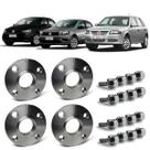 4 Espaçador Alargador De Rodas 15mm Volkswagen Gol Todos
