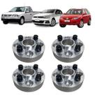 4 Espaçador/Alargador Roda Saveiro/Gol/Parati Kit Completo