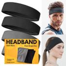 4 Faixas Headband Testeira Anti Suor Corrida Academia Yoga