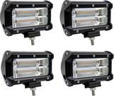 4 Farol de Milha LED 72W LUMI-2238 jeep pick-up 4x4 caminhonete
