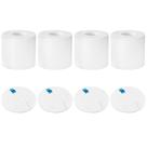4 filtros de vácuo de espuma e feltro da Colorfullife para Shark AZ1002