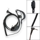4 Fones Microfone P1 Espiral Para Rádio Talkabout T470BR T38 T210