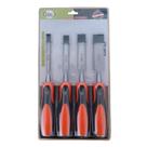 4 Formão Profissional Carpintaria Marcenaria 6 12 19 e 25mm