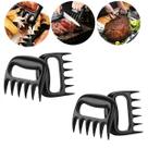 4 Garfos Desfiador Garra De Urso Para Churrasco Profissional