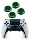 4 Grip Capa Borrachinha Protetor Analógico Compatível com Diversors Modelos Controle VIdeogame 2 Pares