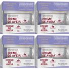 4 Hidratante Facial Creme De Aveia Intensa 50g Davene