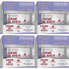 4 Hidratante Facial Creme De Aveia Intensa 50g Davene