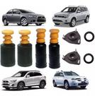 4 Kit Batente Coxim Asx Outlander Airtrek Lancer Diant+trase