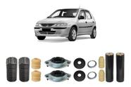 4 Kit Batente Coxim Dianteiro Traseiro Celta 2001 2002 2003