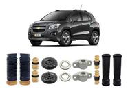 4 Kit Completo Coxim Dianteiro Traseiro Tracker 2014 A 2020