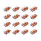 4 Kit Conector Para 5P 32A 440 4mm RIG 4 Peças Wago 221-415