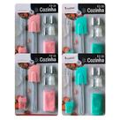 4 Kit Confeiteiro Espatula, Saco, Adaptador, Bicos 28pçs 4 Kit Confeiteiro Espatula, Saco, Adaptador, Bicos 28pçs