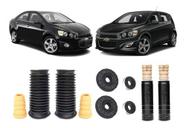 4 Kits Batente Suspensão Dianteira Traseira Sonic 2012 13 14
