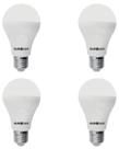 4 Lâmpada Controled 9w 6500k Biv Branco Frio Ourolux