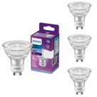 4 Lâmpada Led Dicroica 4.8w Philips GU10 6500k 525lm Fria