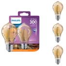 4 Lâmpada Led Filamento Philips 4.5w 127v E27 2200k Dimer