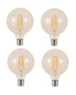 4 Lâmpada Led G125 4w E27